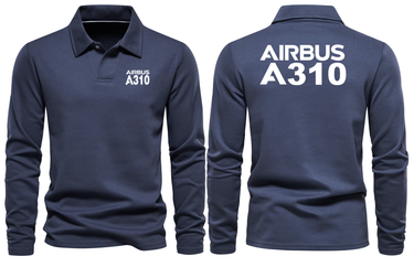 AIRBUS A310 LONG SLEEVE POLO